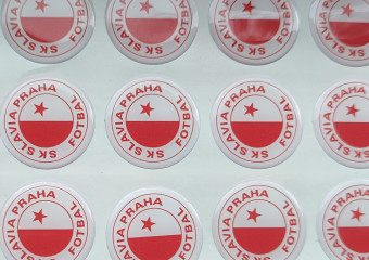3D samolepka SLAVIA PRAHA