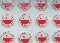 3D samolepka SLAVIA PRAHA